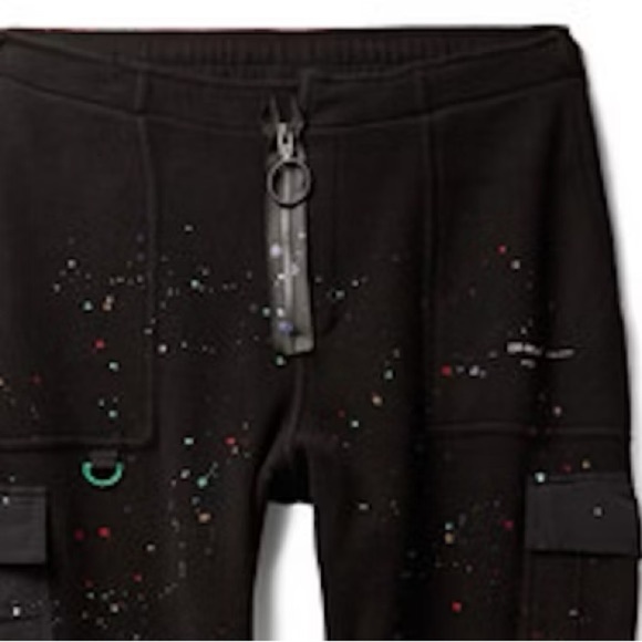 OFF-WHITE Hybrid Carpenter Denim Pants Paint Splatter Jeans - Picture 10 of 10